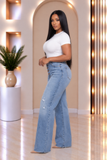 Sage Wide Leg Jeans