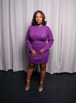 Lane Purple Sweater Set