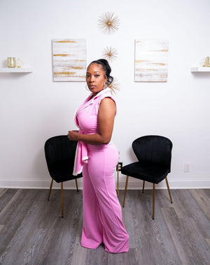 Parker Pink Jumpsuit