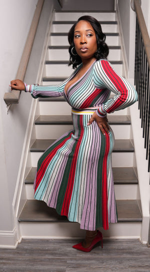 Aleena Pleated Dress