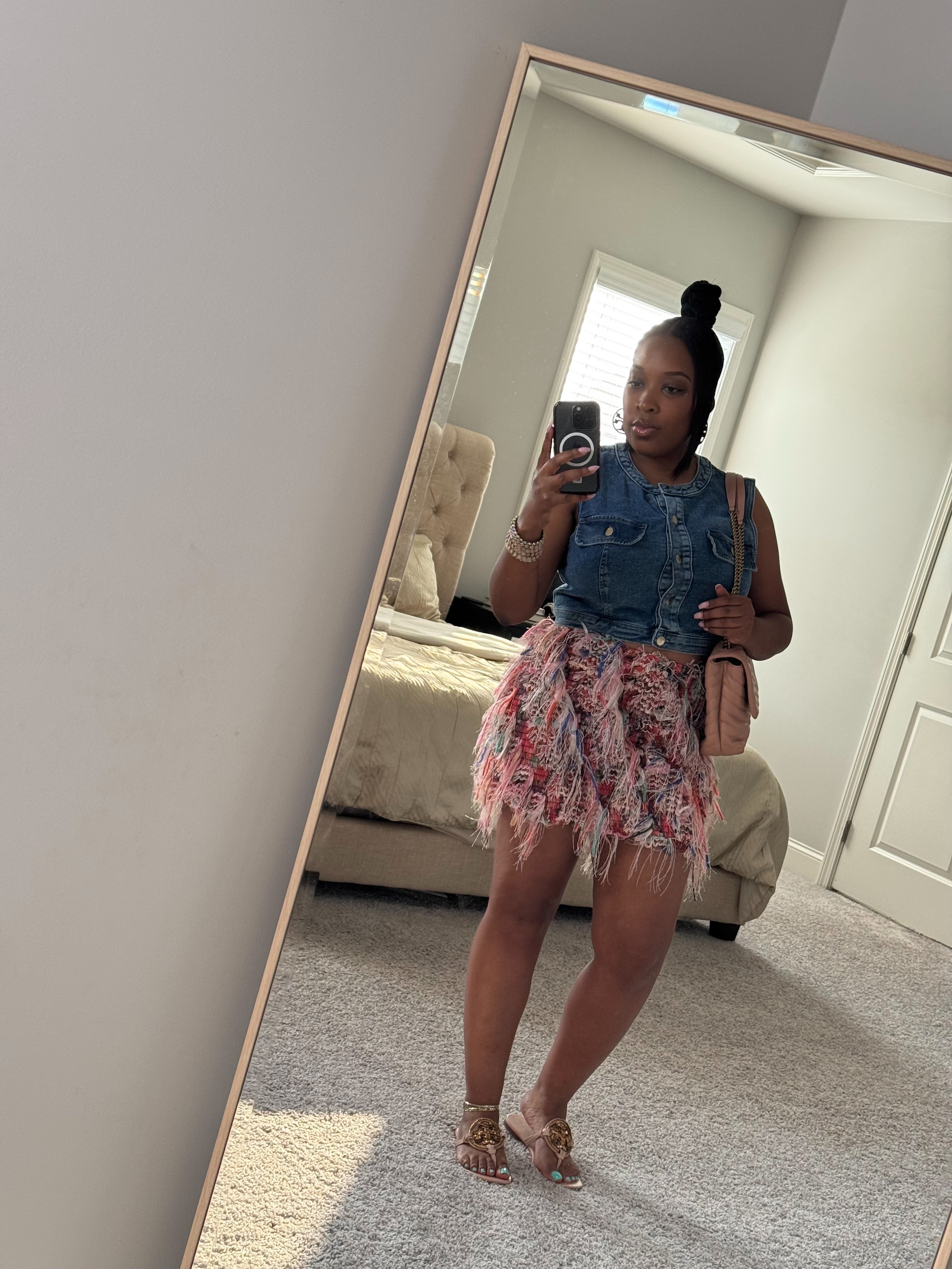 Zoie Pink Skirt