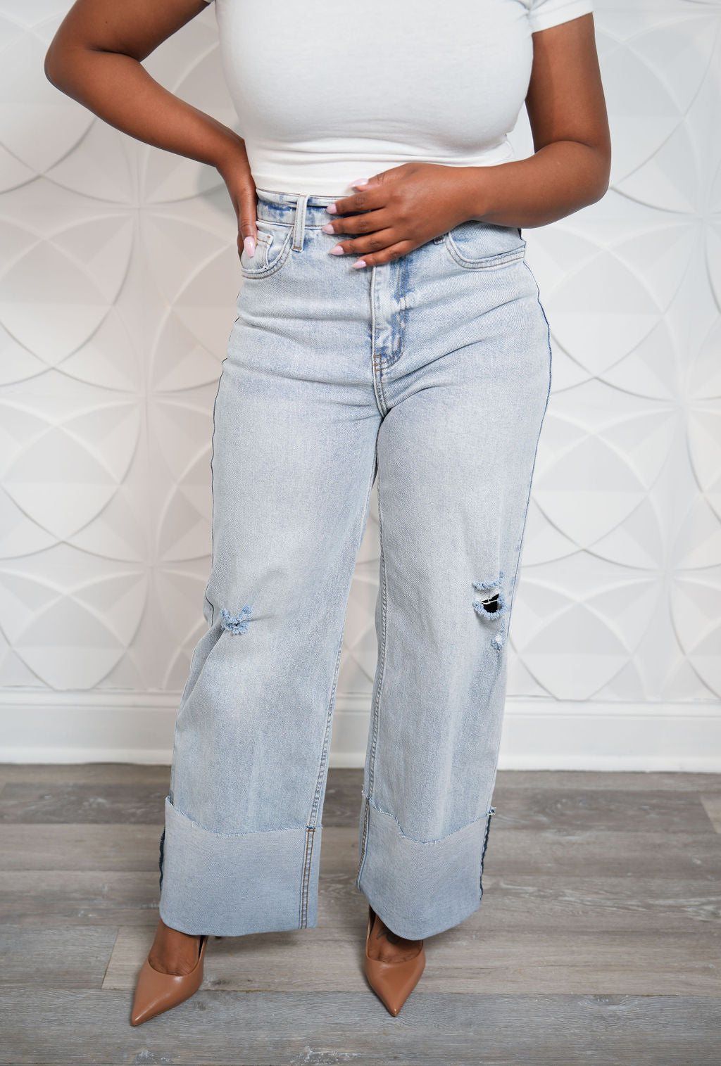 Drew Wide Leg Jeans