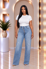Sage Wide Leg Jeans