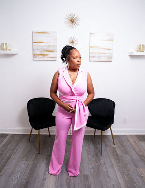 Parker Pink Jumpsuit