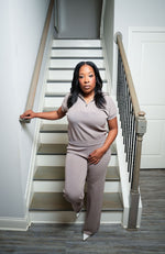 Zion Luxe Taupe-Grey Set