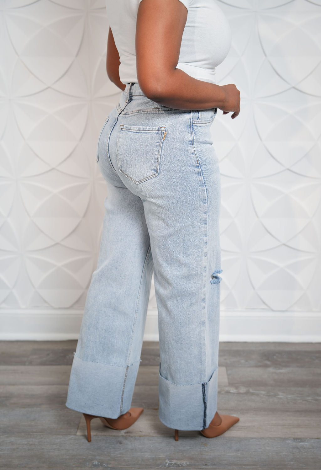 Drew Wide Leg Jeans