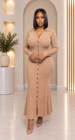 Valentina Tan Dress