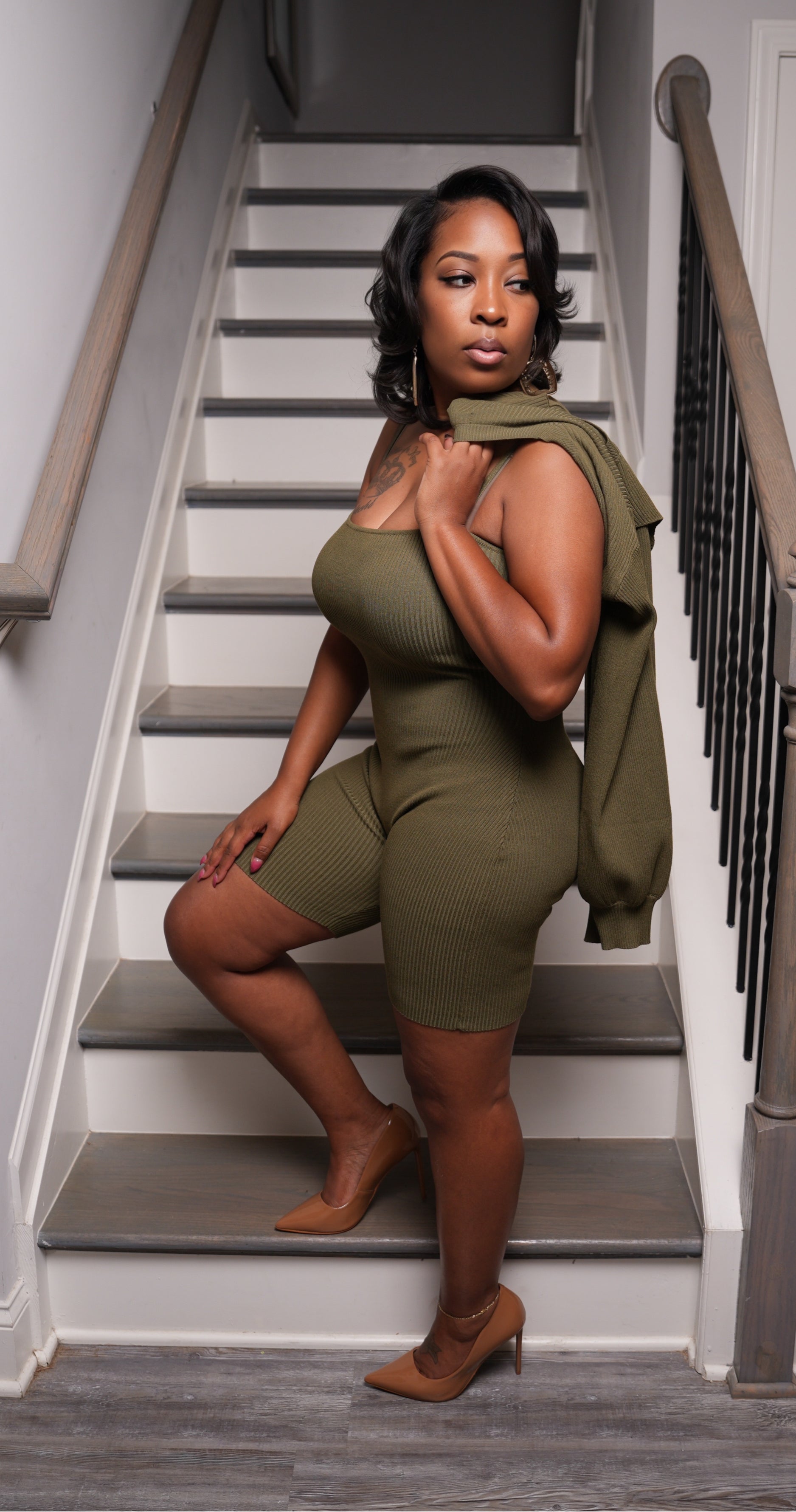 Piper Olive 2 Piece Set