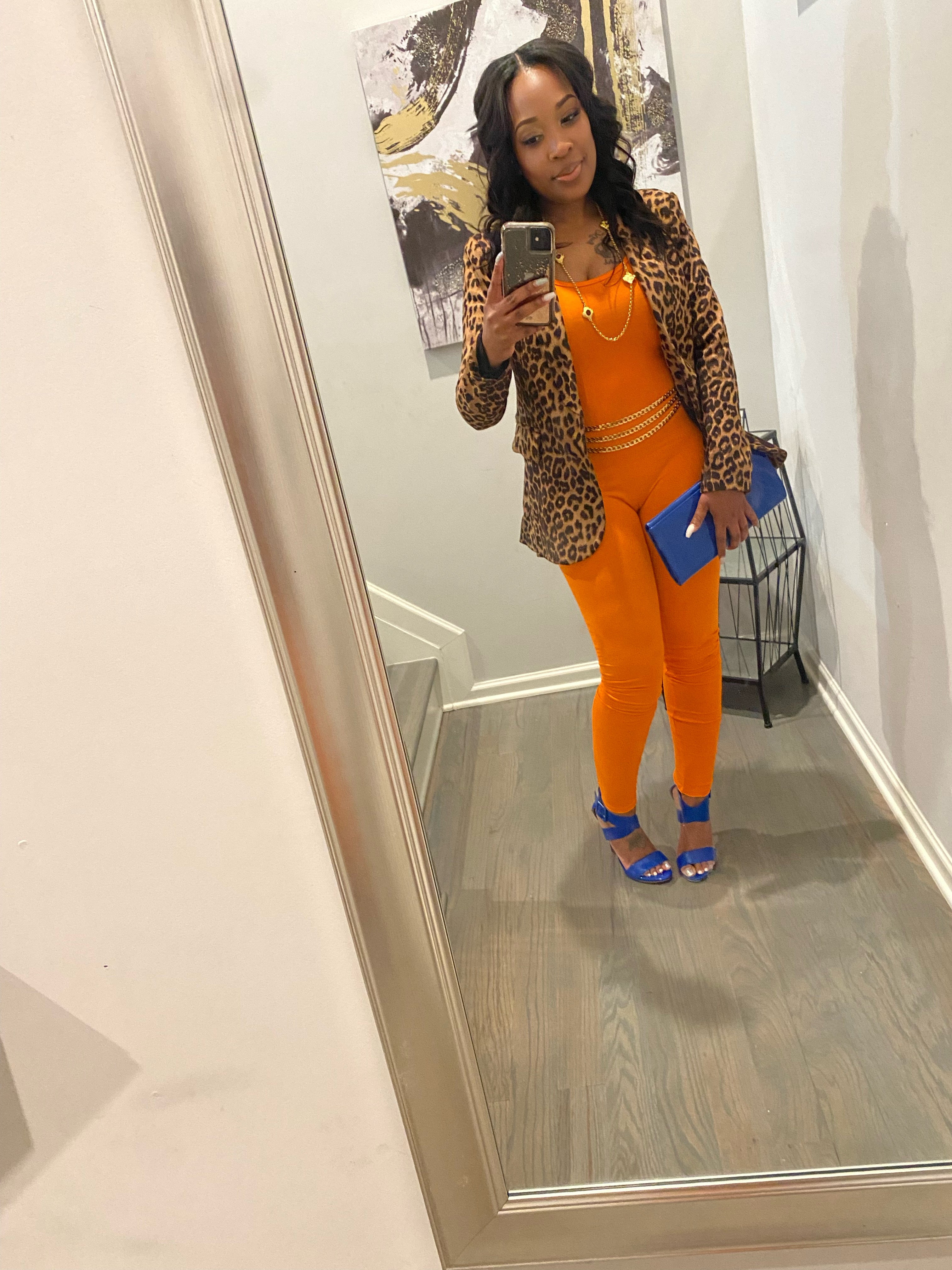 Haven Leopard Print Blazer