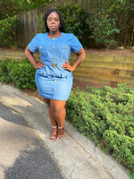 Nadia Denim Dress
